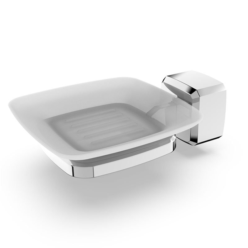 Porte Savon mural KWARTZ ASS04033 - Silver 1 porte savon mural kwartz ass silver