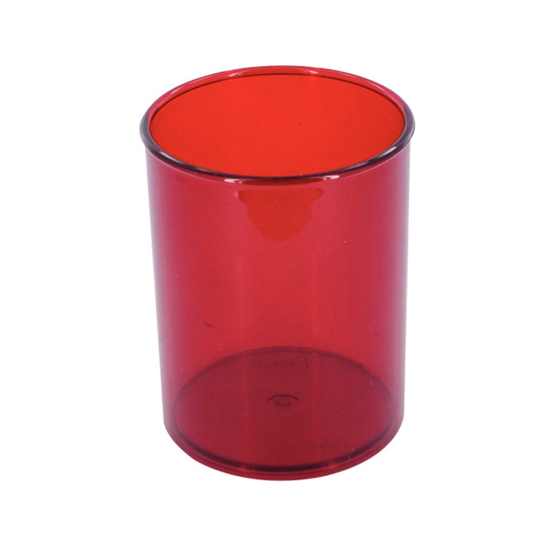 Pot à Stylo Rond Polystyrène FAIBO 205-03 10cm - Rouge 1 pot a stylo rond polystyrene faibo cm rouge