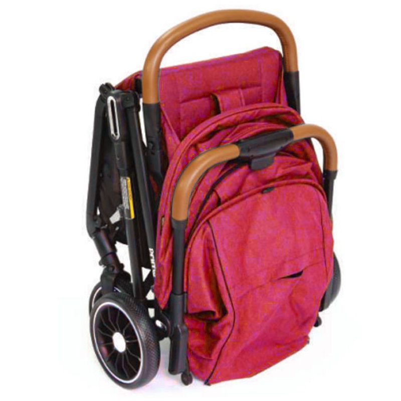 Poussette PRIMA Auto Compact - Rouge 3 poussette prima auto compact rouge c