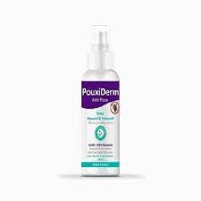 INODERMA POUXIDERM SPRAY REPULSIF & PREVENTIF ANTI-POUX 100ML 1 pouxiderm spray repulsif preventif anti poux ml