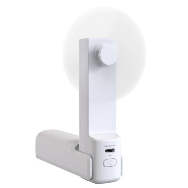 Power Bank De Voyage MUVIT Avec Torche Et Ventilateur - Blanc 1 power bank de voyage muvit avec torche et ventilateur blanc