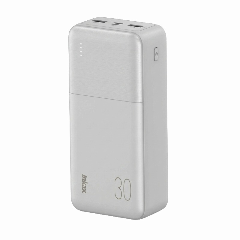 Power Bank INKAX PB-08 30000 mAh Charge Rapide - Blanc 1 power bank inkax pb mah charge rapide blanc