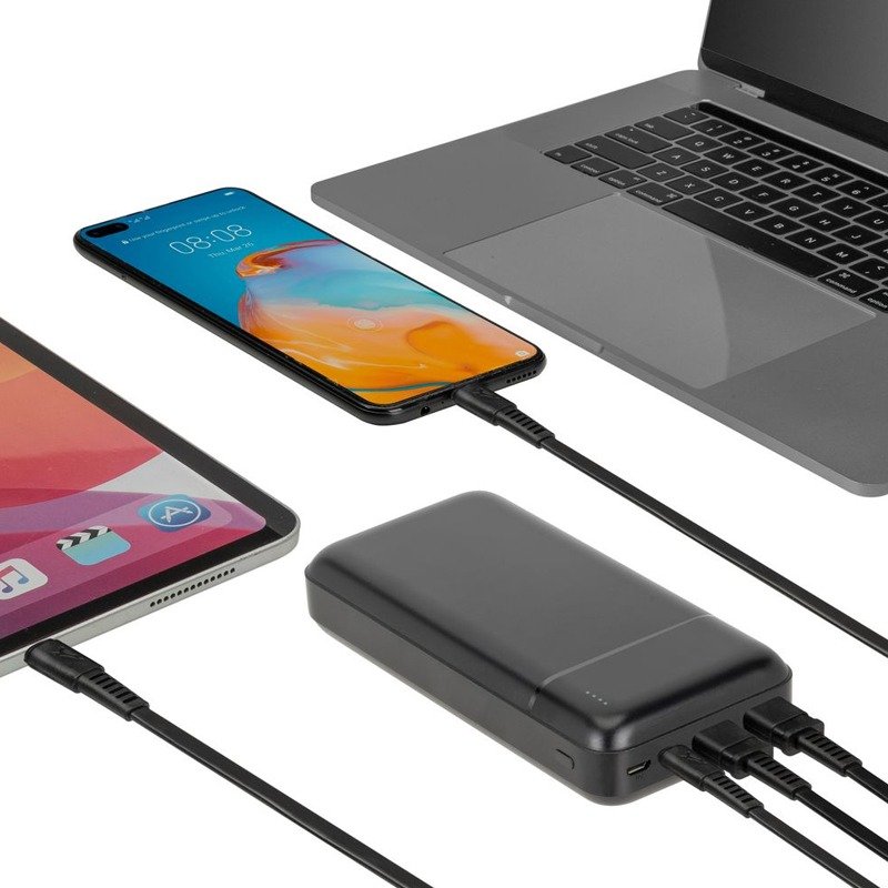 Power Bank RIVAVASE VA2102 22.5W 20000 mAh QC/PD - Noir 6 power bank rivavase va w mah qc pd noir n
