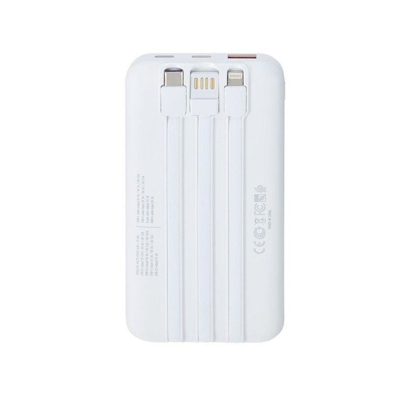 Power Bank RIVAVASE VA2211 10000 mAh - Blanc 3 power bank rivavase va mah blanc d
