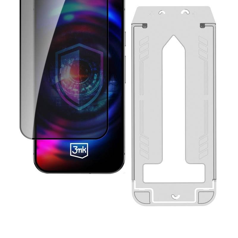 Protection d'écran 3mk Hardglass Privacy pour IPhone 17 PRO MAX 2 protection d ecran mk hardglass privacy pour iphone pro max m