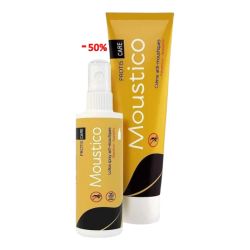 PROTIS COFFRET MOUSTICO CREME 40GR ET (-50%) SPRAY MOUSTICO 100ML 2 protis care moustico spray ml