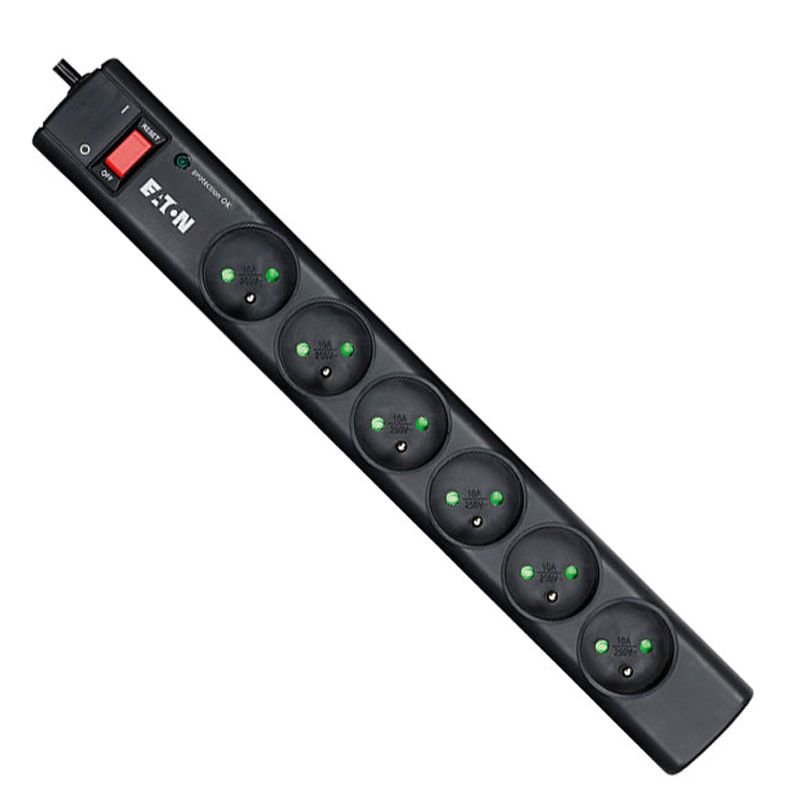 Multiprises De Protection EATON Strip 6 FR 2 psf