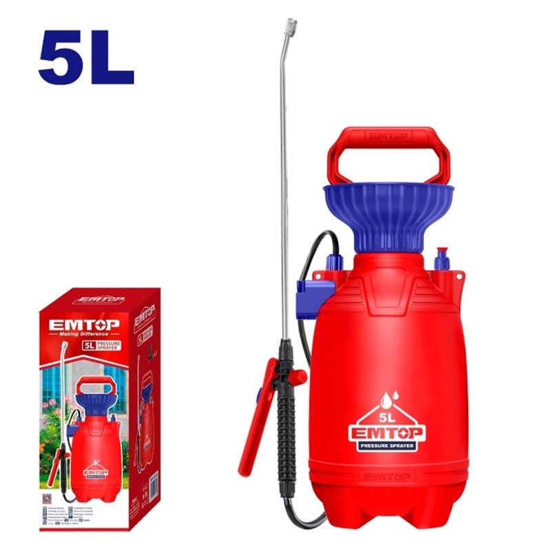 PULVERISATEUR EMTOP ESPP30502 5 Litres 2 pulverisateur emtop espp litres