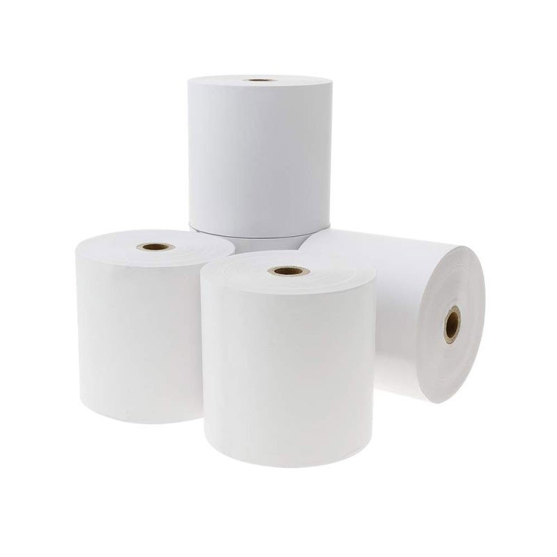 Pack de 5 Rouleaux Papier Thermique 80 x 60 mm 1 qzf