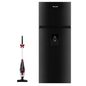 r frig rateur brandt bdnwb litres nofrost noir