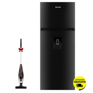 r frig rateur brandt bdnwb litres nofrost noir