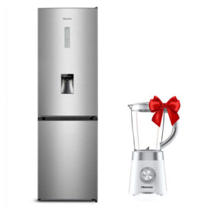 r frig rateur combin hisense rd wc l nofrost inox