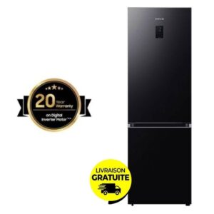 r frig rateur combin samsung rbceb l nofrost noir