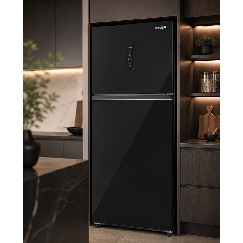 Réfrigérateur Inverter JOKER WR-4385HBXV 500L NoFrost - Noir Glass 3 r frig rateur inverter joker wr hbxv l nofrost noir glass