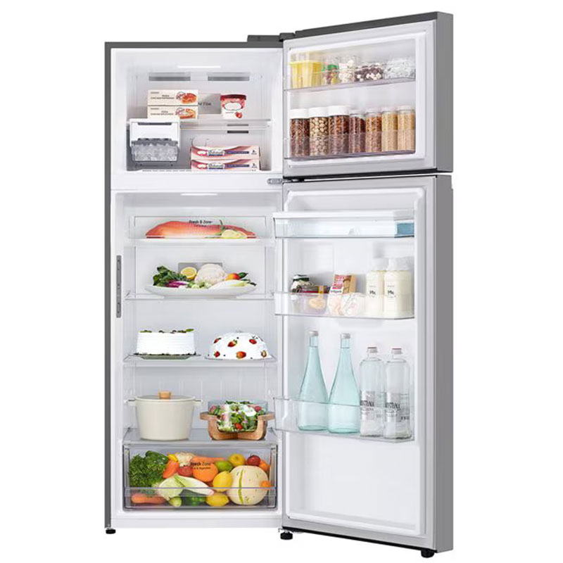 Réfrigérateur Inverter LG GL-B452PFBQ 461Litres NoFrost - Silver 2 r frig rateur lg gl bpfbq l nofrost inverter silver