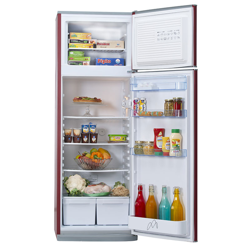 Réfrigérateur MONTBLANC FRG352 350 Litres DeFrost - Rouge 4 r frig rateur montblanc frg litres defrost rouge e