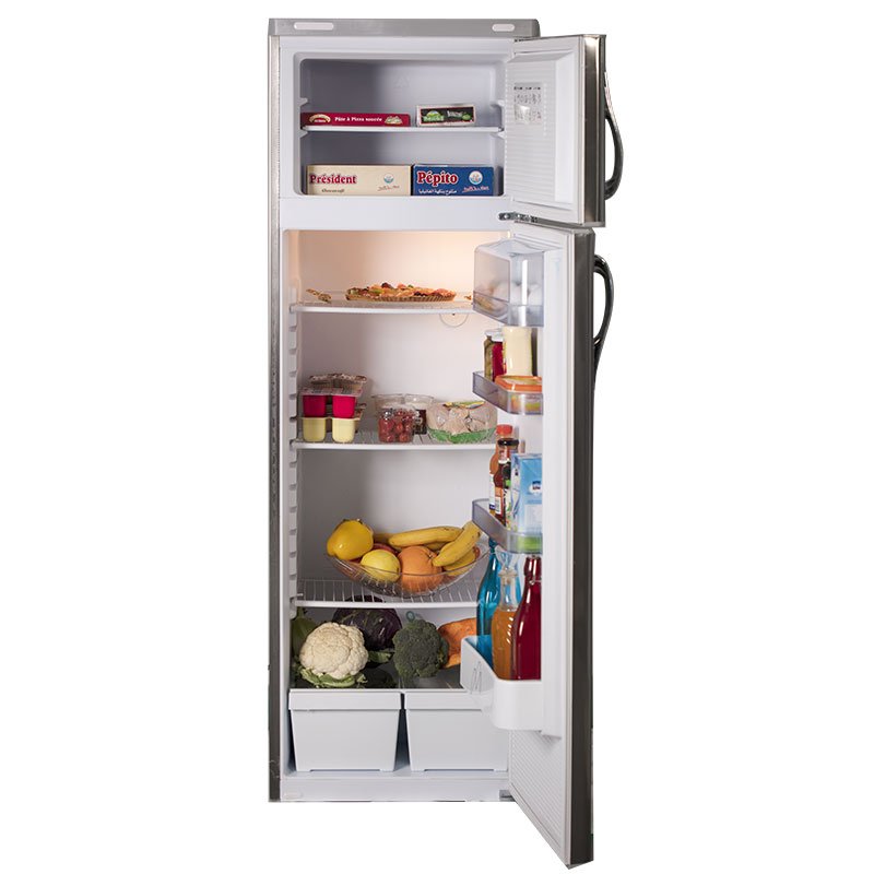 Réfrigérateur MONTBLANC FX302 300 Litres Defrost - Inox 2 r frig rateur montblanc fx litres defrost inox b