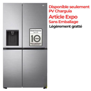 r frig rateur side by side inverter lg gc jsls l nofrost