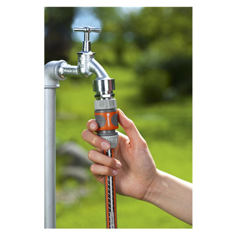 Raccord D'arrosage Rapide GARDENA 13MM (1/2") et 15MM (5/8") 3 raccord d arrosage rapide gardena mm et mm