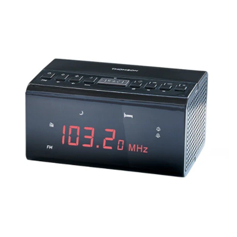 Radio-Réveil THOMSON CR50 - Noir 1 radio reveil thomson cr noir b