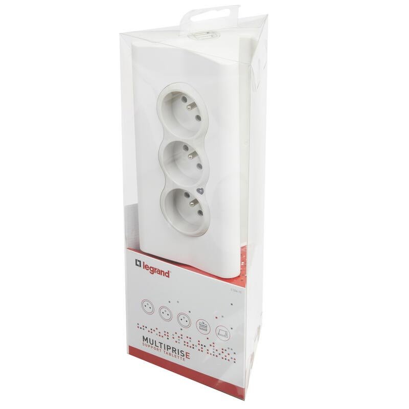 Rallonge Multiprises LEGRAND 3 2P+T +2USB+ Suptablette 6 rallonge multiprises legrand p t usb suptablette