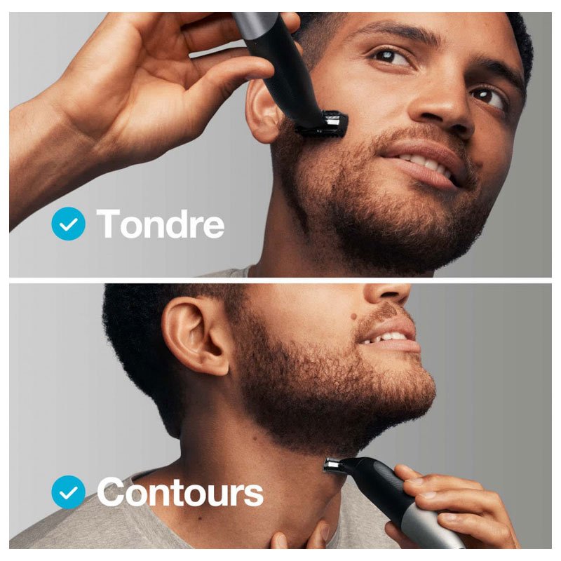 Rasoir-Tondeuse Rechargeable BRAUN Series X - Noir 3 rasoir tondeuse rechargeable braun series x wet dry noir xt