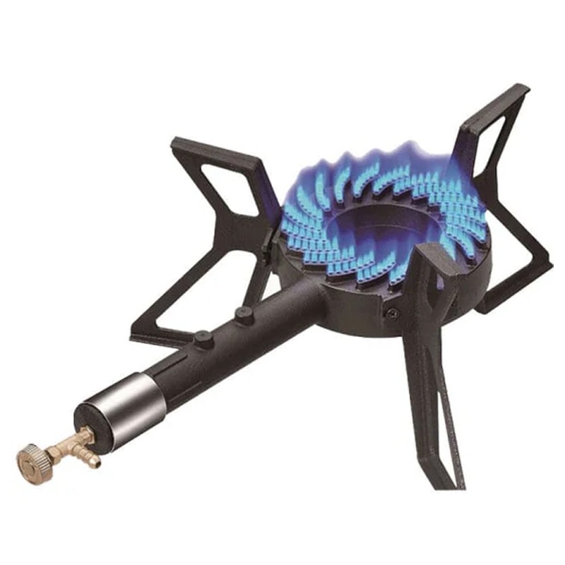 Réchaud à Gaz BIOLUX M-GB15 1Feu - Noir 1 rechaud a gaz biolux m gb feu noir a