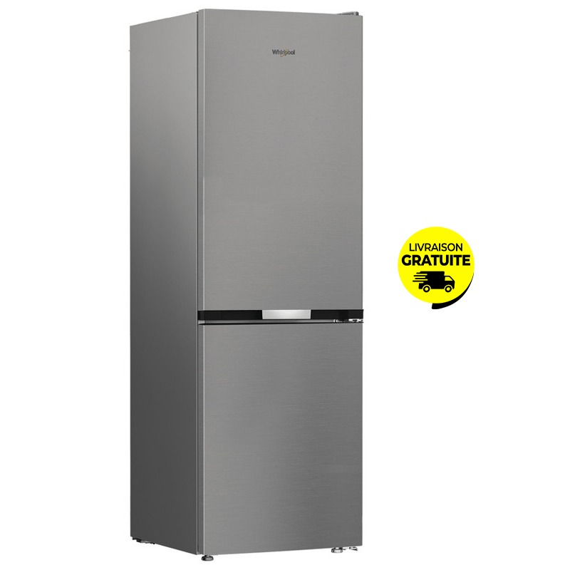 Réfrigérateur Combiné 6éme Sens WHIRLPOOL WBMF605372XNA 316L - Inox 1 refrigerateur combine eme sens whirlpool wbmfxna l inox f