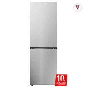 refrigerateur combine hoover honcqtex litres nofrost inox a