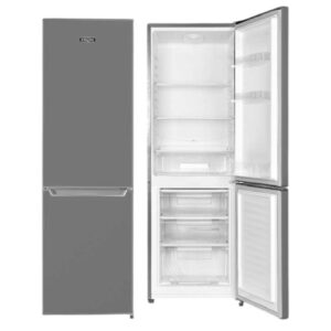 refrigerateur combine newstar dcs litres defrost silver