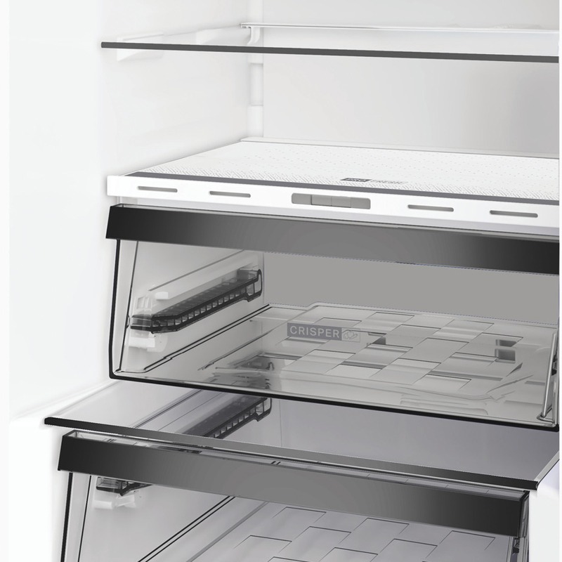 Réfrigérateur Combiné WHIRLPOOL WBMF606404XNA 250L NoFrost - Inox 5 refrigerateur combine whirlpool wbmfxna l nofrost inox