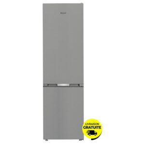 refrigerateur combine whirlpool wbmfxna l nofrost inox s