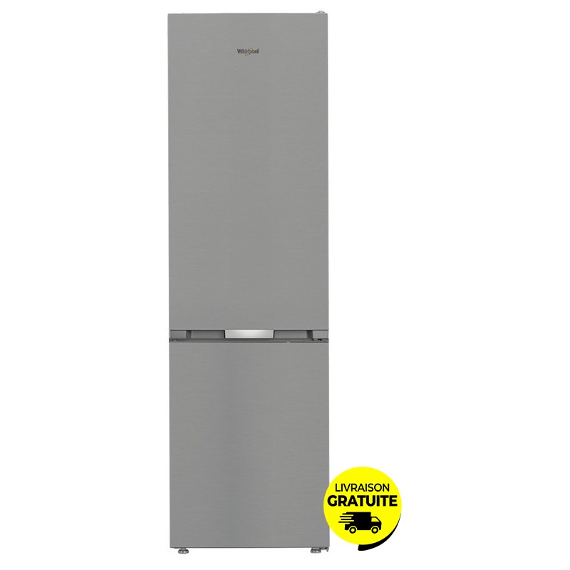 Réfrigérateur Combiné WHIRLPOOL WBMF606404XNA 250L NoFrost - Inox 1 refrigerateur combine whirlpool wbmfxna l nofrost inox s