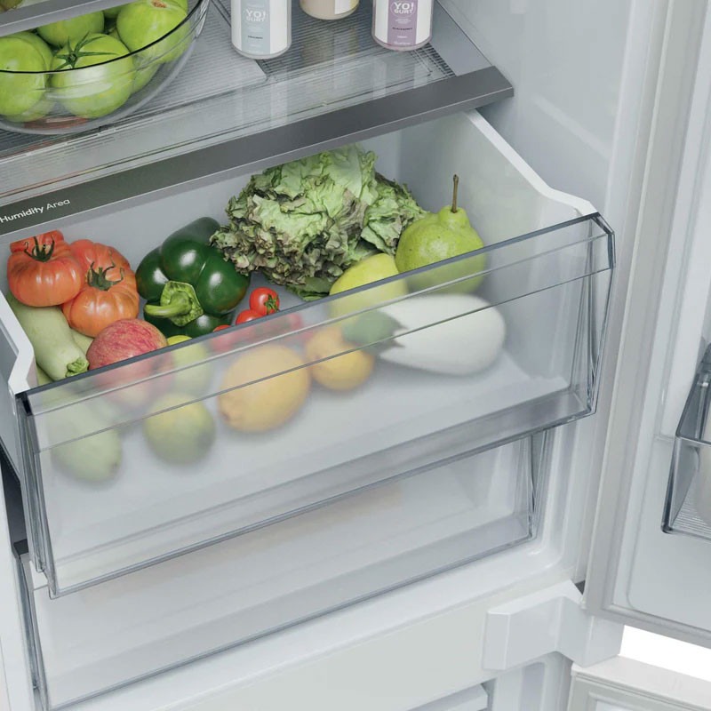 Réfrigérateur Encastrable Combiné HOOVER HONBQT3518E 251L NoFrost - Blanc 5 refrigerateur encastrable combine hoover honbqte l nofrost