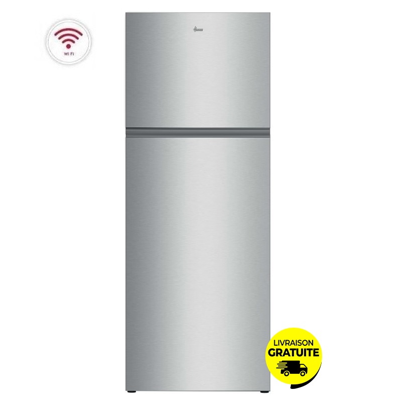 Réfrigérateur HOOVER HODQ4T718EX 476Litres Smart NoFrost - Inox 1 refrigerateur hoover hodqtex litres smart nofrost inox g