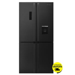 refrigerateur side by side focus smart l nofrost noir f