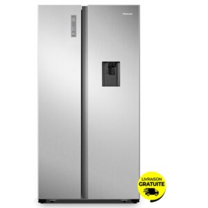 refrigerateur side by side inverter hisense rspnmc l nofrost inox c