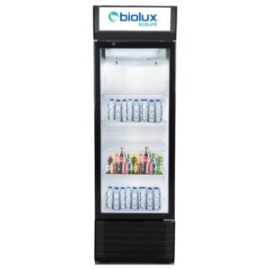 refrigerateur vitrine biolux mvrv noir