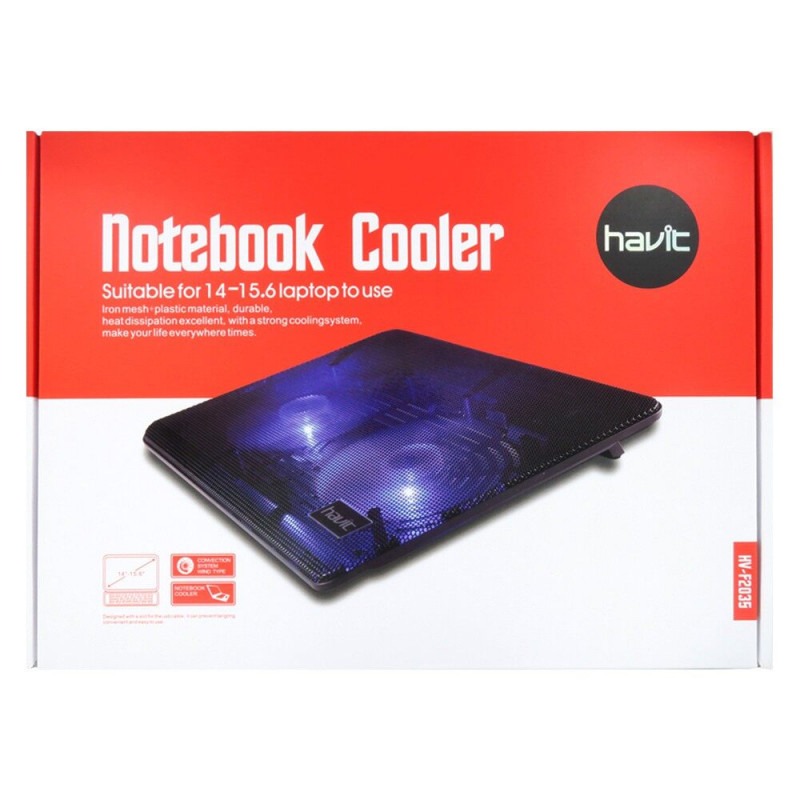 Refroidisseur Gamer HAVIT F2035 Pour PC Portable - Noir 4 refroidisseur gamer havit f pour pc portable noir g