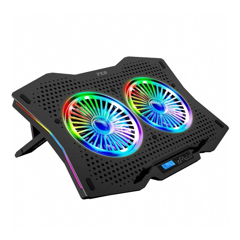 Refroidisseur INCA INC-606TGS Pour PC Portable 18" - Noir 1 refroidisseur inca inc tgs pour pc portable noir