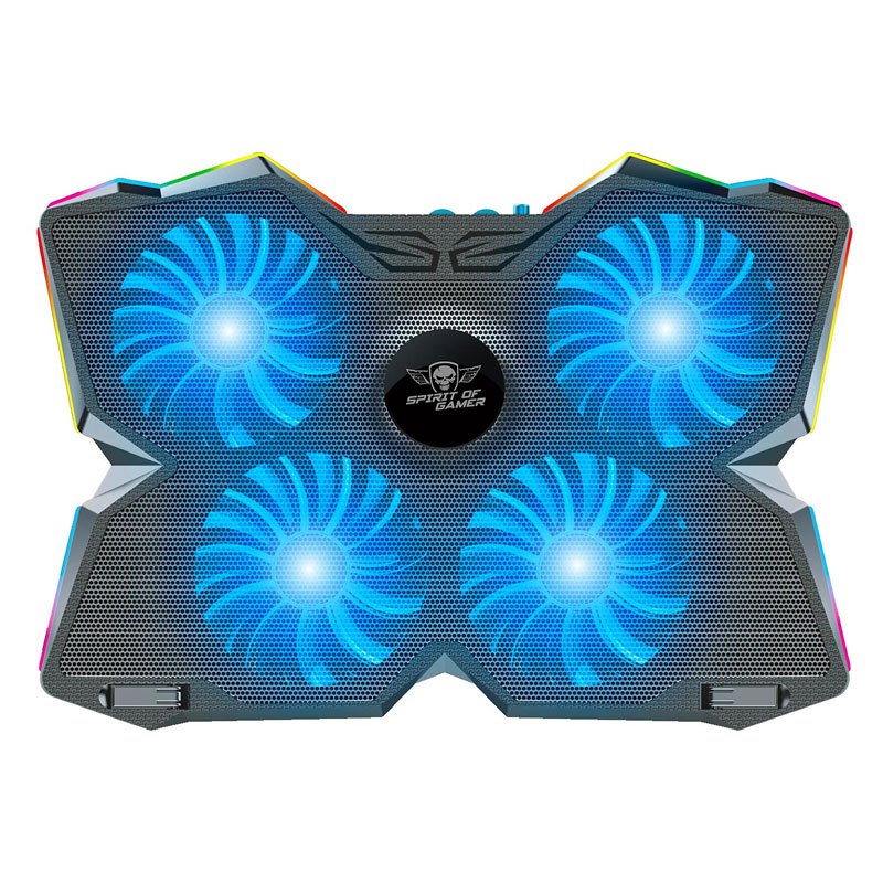 Refroidisseur SPIRIT OF GAMER Airblade 500 RGB Pour PC Portable 2 refroidisseur spirit of gamer airblade rgb pour pc portable