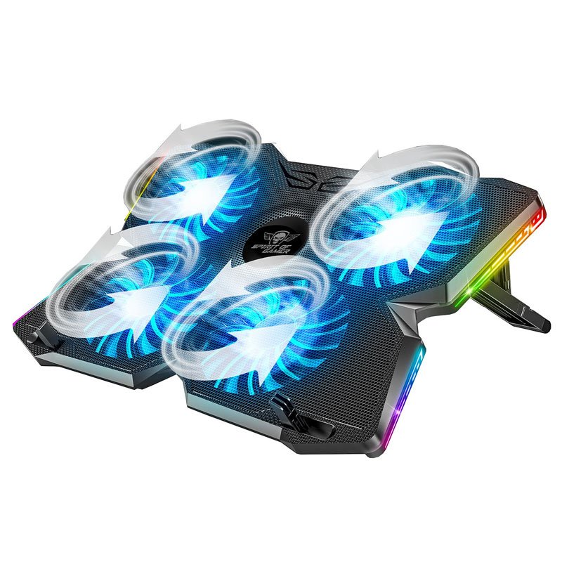 Refroidisseur SPIRIT OF GAMER Airblade 500 RGB Pour PC Portable 3 refroidisseur spirit of gamer airblade rgb pour pc portable