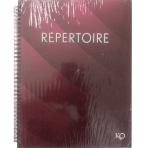 registre wiro repertoire ko x cm