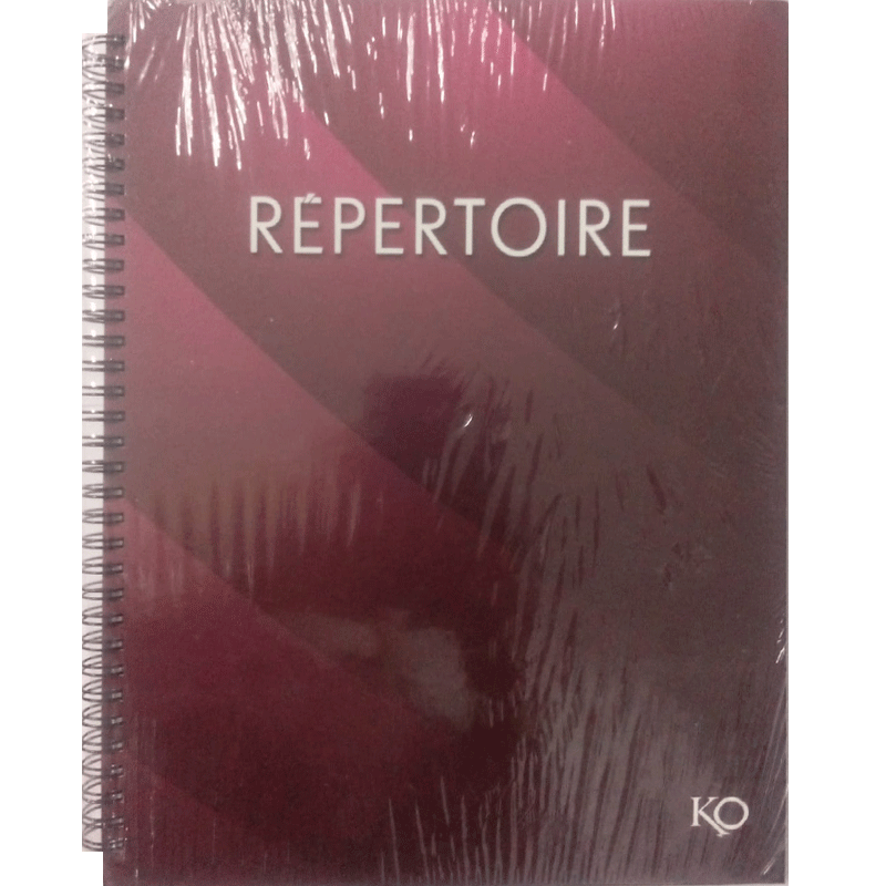 Registre Wiro répertoire KO 22.5 x 29.7 cm 1 registre wiro repertoire ko x cm