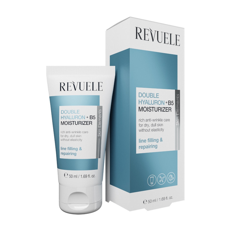 REVUELE DOUBLE HYALURON + B5 CREME HYDRATANTE 50ML 1 revuele double hyaluron b creme hydratante ml