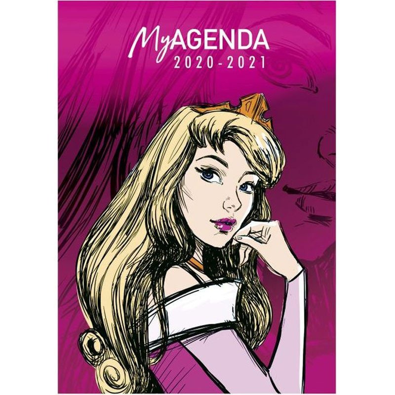 Agendas Scolaires YAMAMA 12X17 Flexicover Disney 2020-2021 3 rgffge