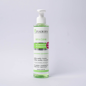 RIVADERM RIVA CLEAR GEL NETTOYANT ECLAIRCISSANT 150ML 3 rivaderm riva clean gel nettoyant eclaircissant ml