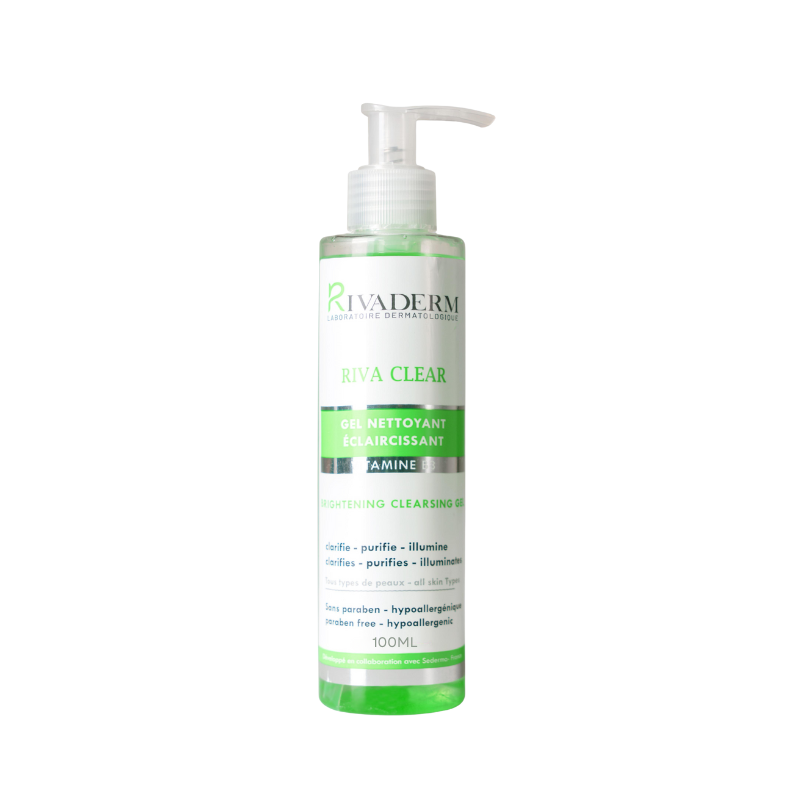 RIVADERM RIVACLEAR GEL NETTOYANT 100ML 1 rivaderm rivaclear gel nettoyant ml