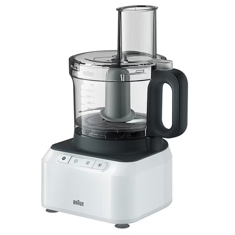 Robot Multifonctions BRAUN FP3131WH 800W - Blanc 2 robot multifonctions braun fpwh w blanc