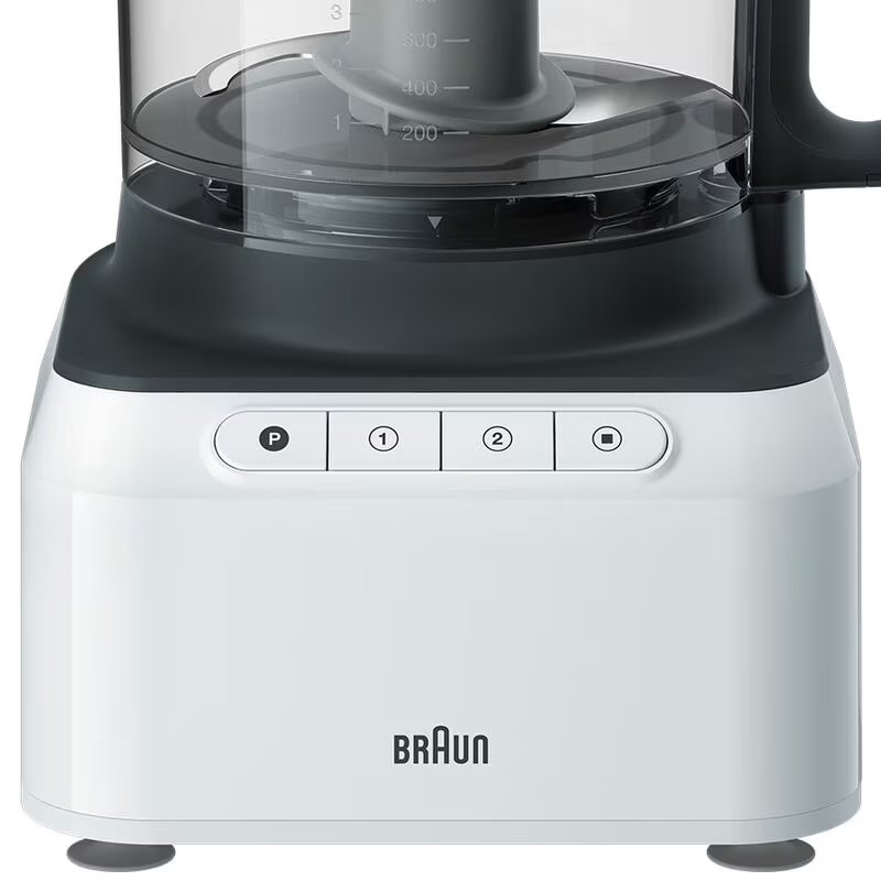 Robot Multifonctions BRAUN FP3131WH 800W - Blanc 3 robot multifonctions braun fpwh w blanc